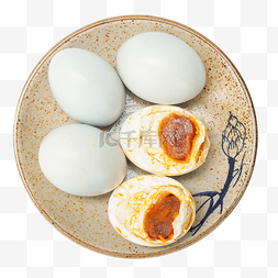 传统节日食物图片_端午端午节流心咸鸭蛋