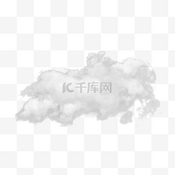 云雾天空图片_白色乌云烟雾多云雾霾