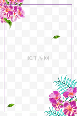 花瓣粉色海报图片_花朵花瓣边框