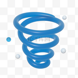 c4d天气图标龙卷风