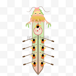 划龙舟实体图片_端午节赛龙舟俯视