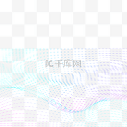 网格线条背景图片_松散彩色网格光效抽象量子