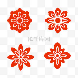 新年中式剪纸图片_2022新年红色剪纸窗花