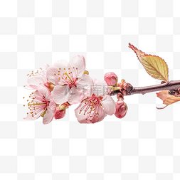 春天设计图片_高清免扣花卉摄影樱花桃花设计素