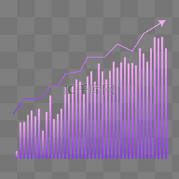 紫色图表图片_商务股市走势图紫色趋势图表