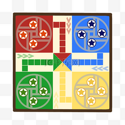 方块设计元素图片_棋盘游戏几何方块多彩