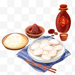 节气美食图片_立冬节气饺子