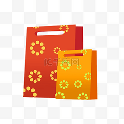 春节春节包装图片_新年春节礼盒礼品手提袋