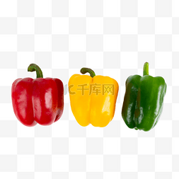 彩色透明立方体图片_新鲜蔬菜菜椒