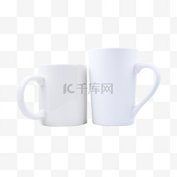 白色马克杯子图片_白色杯子陶瓷杯咖啡杯马克杯