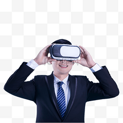 眼镜科技人像体验虚拟创意