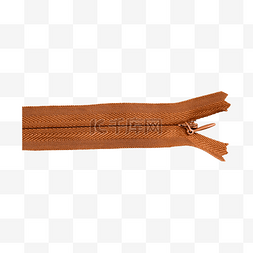 棕色纺织拉链
