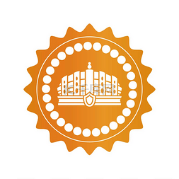 沙迪克logo图片_金色皇家邮票上的奢华古代王冠证