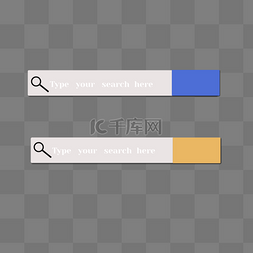搜索框搜索框图片_简单站点搜索框矩形条