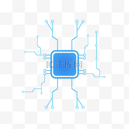 地裂芯片图片_高科技机械芯片