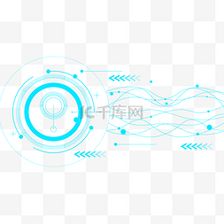 圆形科技仪表盘