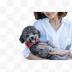 毛绒玩具实图片_美女抱着小狗