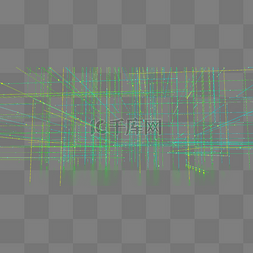 c4d科技线条空间