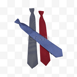 商务风西服正装领带
