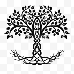 凯尔特人的国王图片_凯尔特之树装饰图案