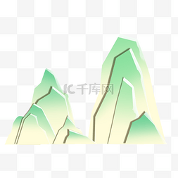 层次图片_立体层次山山脉