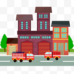消防站建筑城市救援