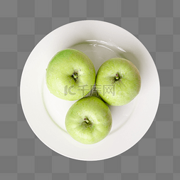 盘子青苹果
