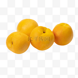 黄桃肉图片_新鲜水果好吃黄桃