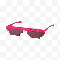 3DC4D立体墨镜眼镜