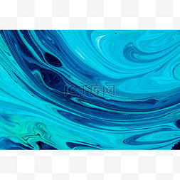 蓝色背景颜料图片_液体油漆油彩背景