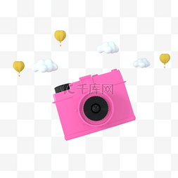 农民工照片农民工图片_3d相机可爱粉色