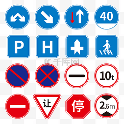 限速15公里图片_交通指示牌标识套图