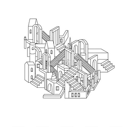 珍珍卡通图片_矢量禅宗艺术插画。大纲市