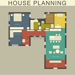室内建筑图片_建筑房屋计划.. 房屋的建筑计划。
