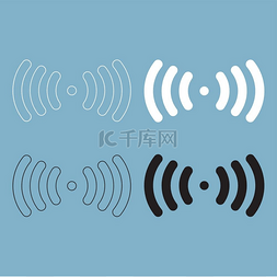 无线电信号图标.. 无线电信号图标