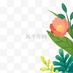 红玫瑰花丛图片_春季植物花丛绿叶