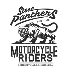 t恤自行车图片_摩托车骑士俱乐部会徽、摩托车赛