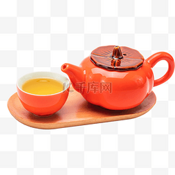 柿子茶具茶文化