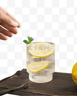 饮品柠檬水图片_柠檬水饮品夏季