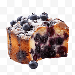 一块蓝莓蛋糕图片_一块蓝莓蛋糕实物