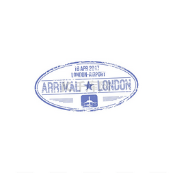 邮票伦敦图片_伦敦机场抵达印章被隔离英国签证