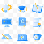教育培训图标icon