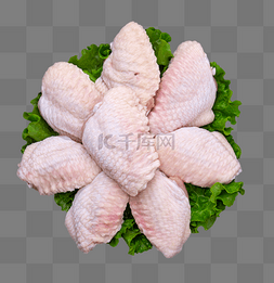 鸡翅木筷图片_鸡翅翅中食材原料食材