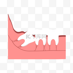 卡通洗牙图片_智齿牙齿牙龈卡通