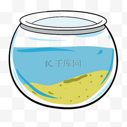 海水鱼缸图片_圆形鱼缸剪贴画