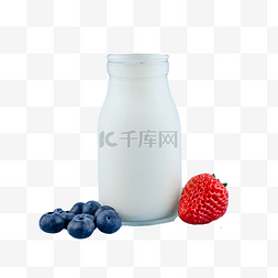 新鲜水果白色图片_食品新鲜食物酸奶