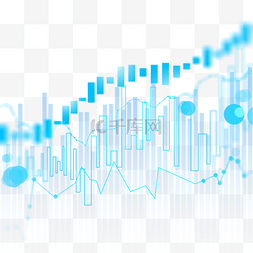 柱状数据模板图片_股票市场走势图价格柱状趋势分析