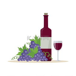 精英峰会图片_葡萄酒生产横幅。