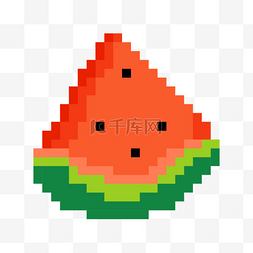 水果游戏图片_像素游戏水果美味西瓜