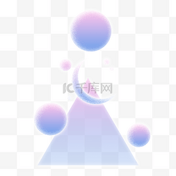 ins图片_ins几何发光梦幻星空